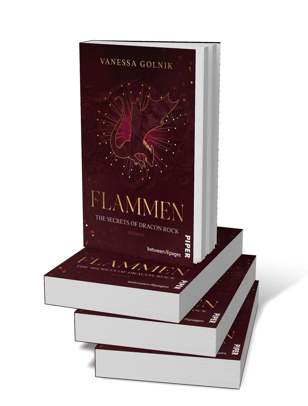 Bild: 9783492508711 | Flammen - The Secrets of Dracon Rock | Vanessa Golnik | Taschenbuch