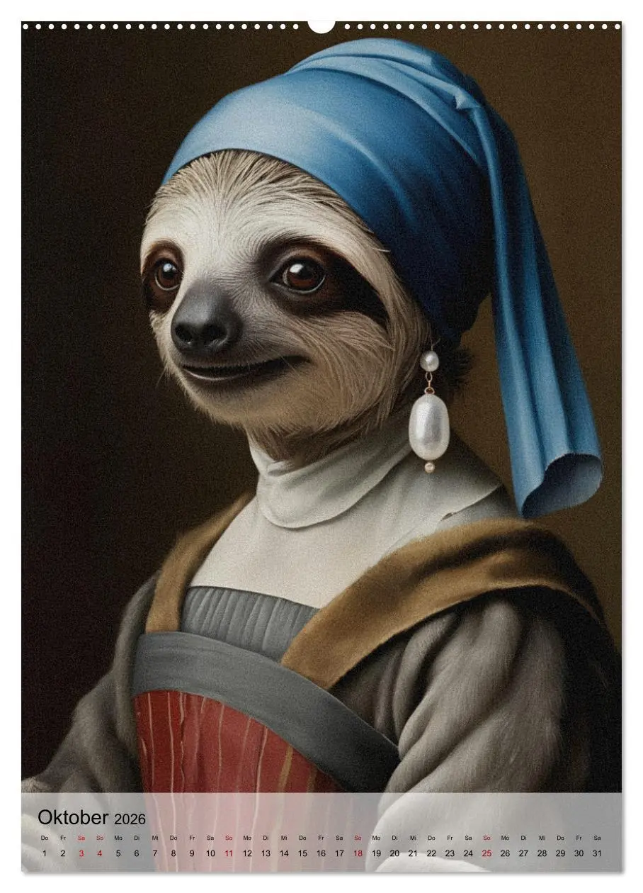 Bild: 9783516598711 | Sloth Art Originals ... eine faultierlangsame Reise durch die...