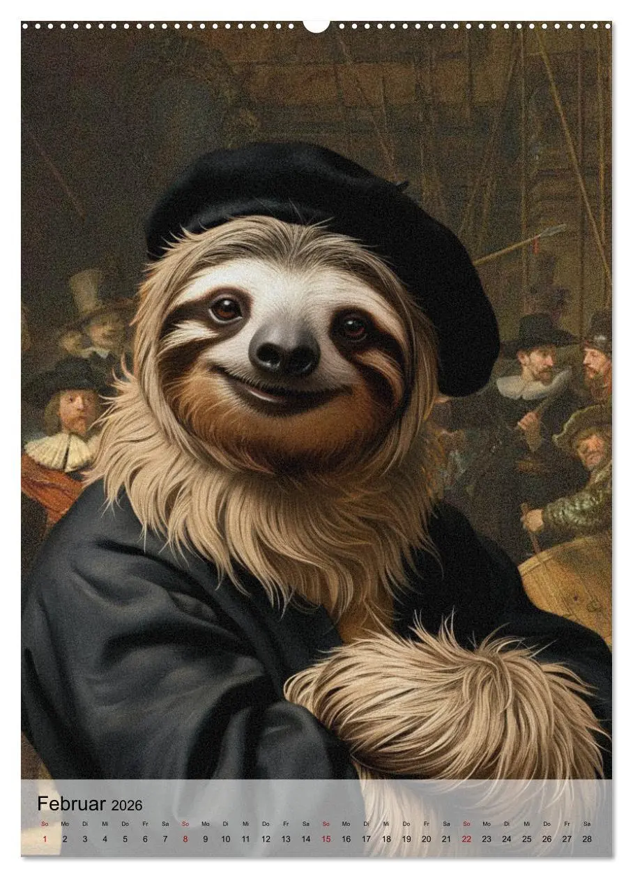 Bild: 9783516598711 | Sloth Art Originals ... eine faultierlangsame Reise durch die...