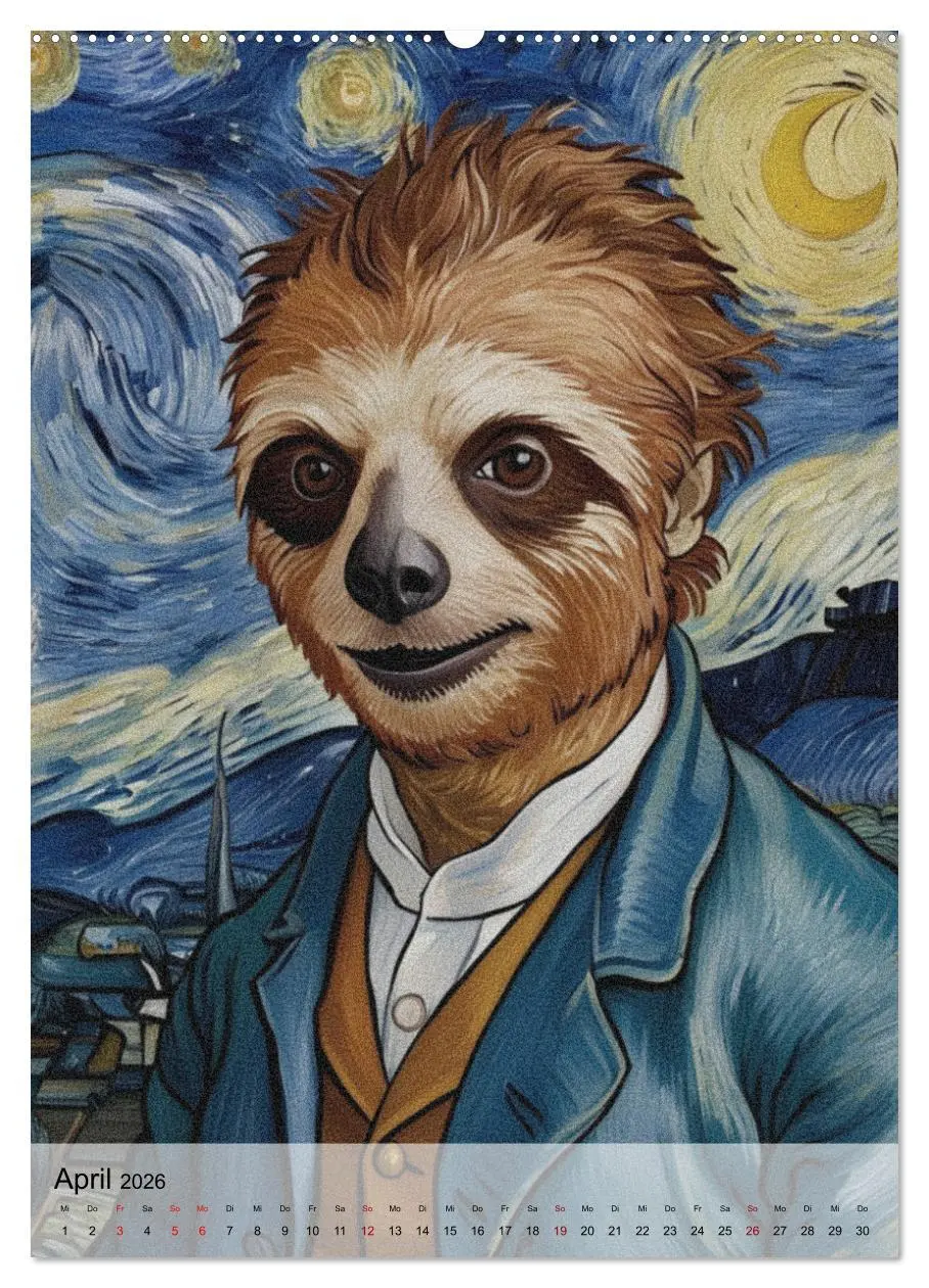 Bild: 9783516598711 | Sloth Art Originals ... eine faultierlangsame Reise durch die...