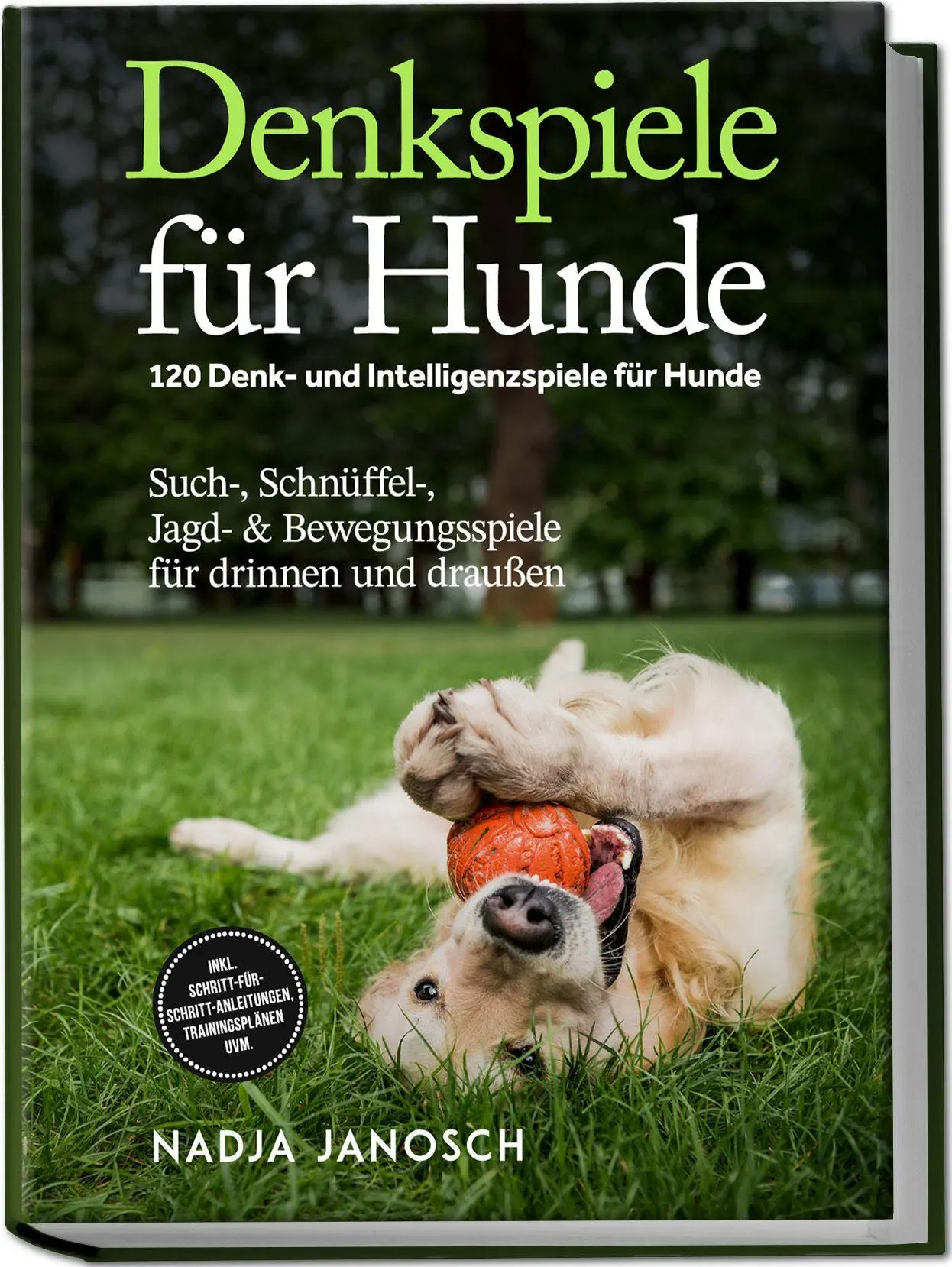 Cover: 9783757618711 | Denkspiele für Hunde: 120 Denk- und Intelligenzspiele für Hunde -...