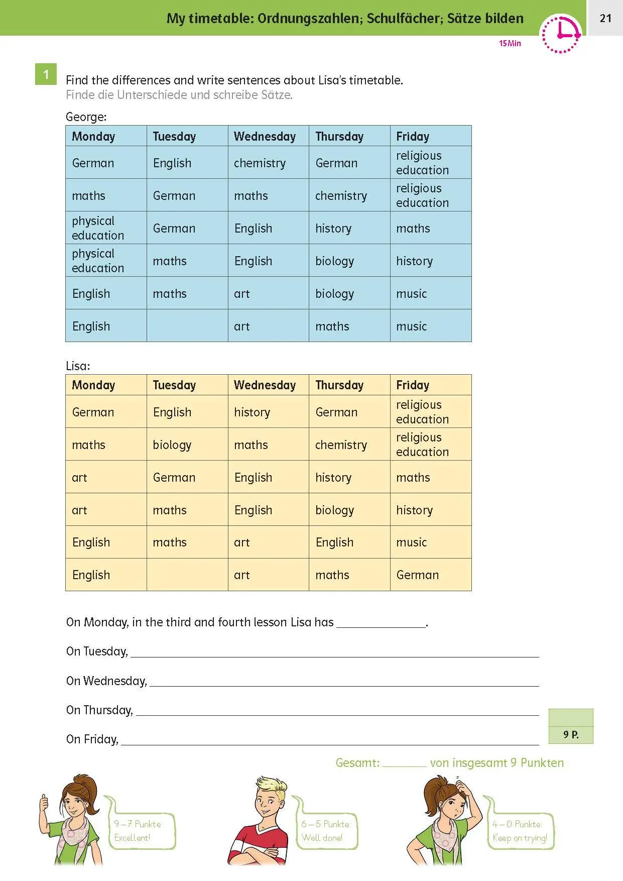 Bild: 9783129258811 | Sicher ins Gymnasium: 15-Minuten-Kurztests Englisch 4.Klasse | Buch