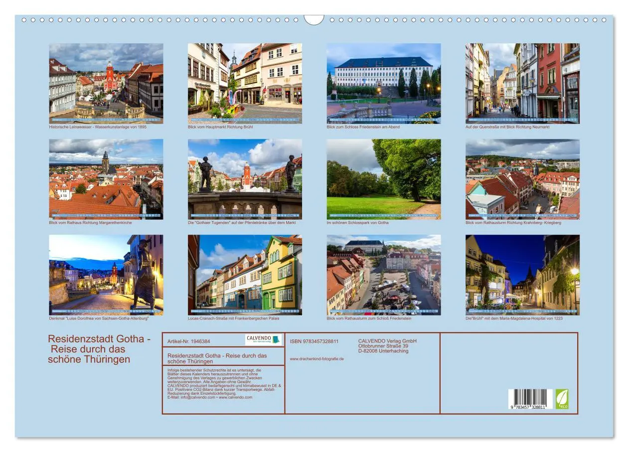 Bild: 9783457328811 | Residenzstadt Gotha - Reise durch das schöne Thüringen...
