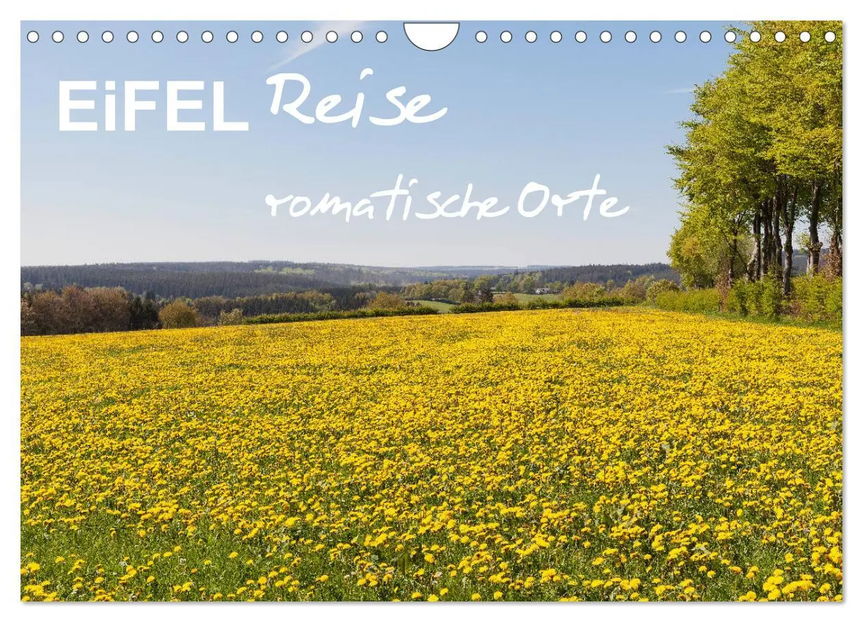 Cover: 9783457708811 | Eifel Reise - romantische Orte (Wandkalender 2026 DIN A4 quer),...
