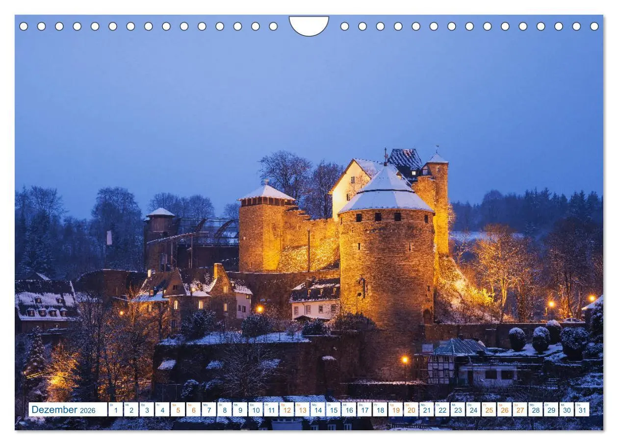 Bild: 9783457708811 | Eifel Reise - romantische Orte (Wandkalender 2026 DIN A4 quer),...
