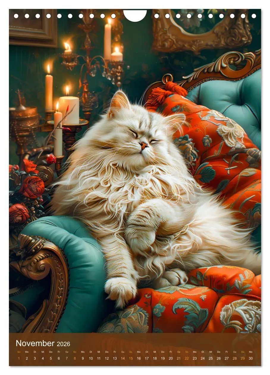 Bild: 9783516278811 | Kuschelkatzen - Fellnasen im Schlummerland (Wandkalender 2026 DIN...