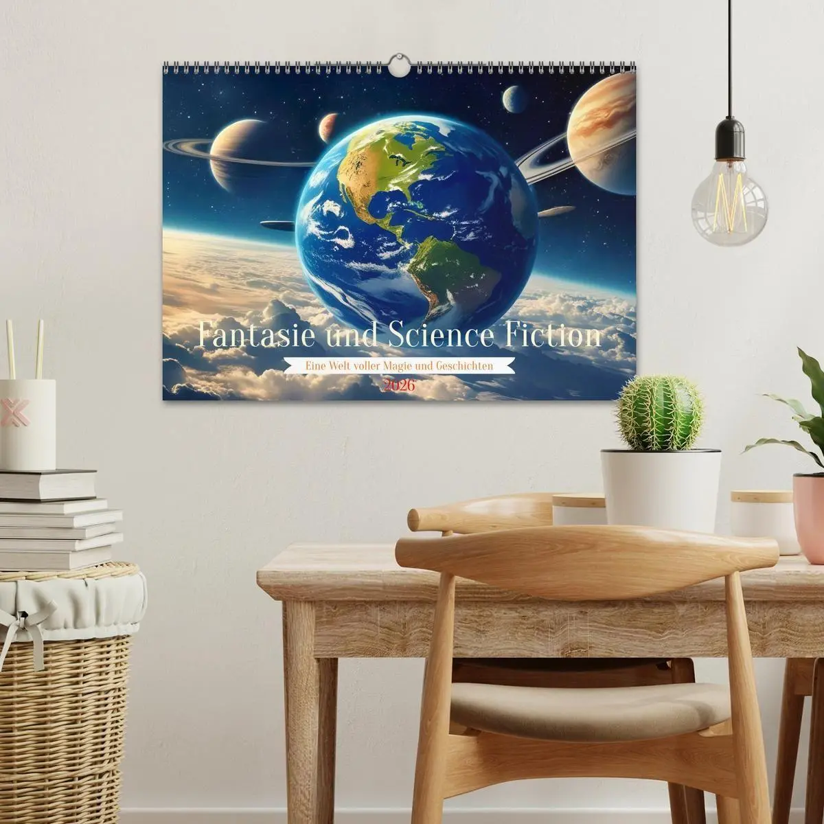 Bild: 9783516658811 | Fantasie und Science Fiction (Wandkalender 2026 DIN A3 quer),...