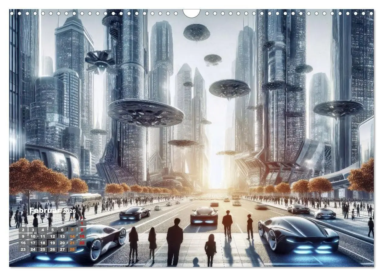 Bild: 9783516658811 | Fantasie und Science Fiction (Wandkalender 2026 DIN A3 quer),...