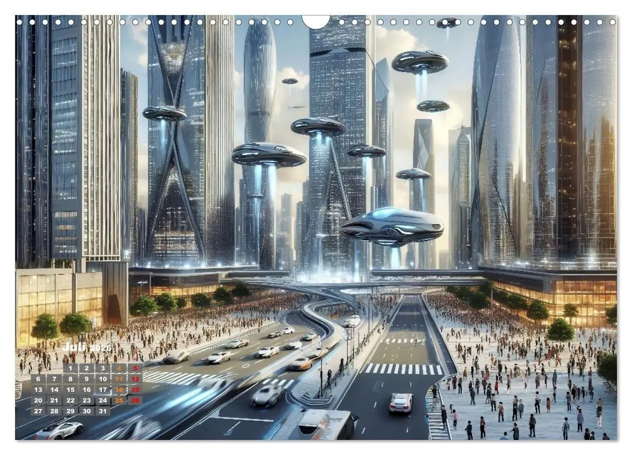 Bild: 9783516658811 | Fantasie und Science Fiction (Wandkalender 2026 DIN A3 quer),...