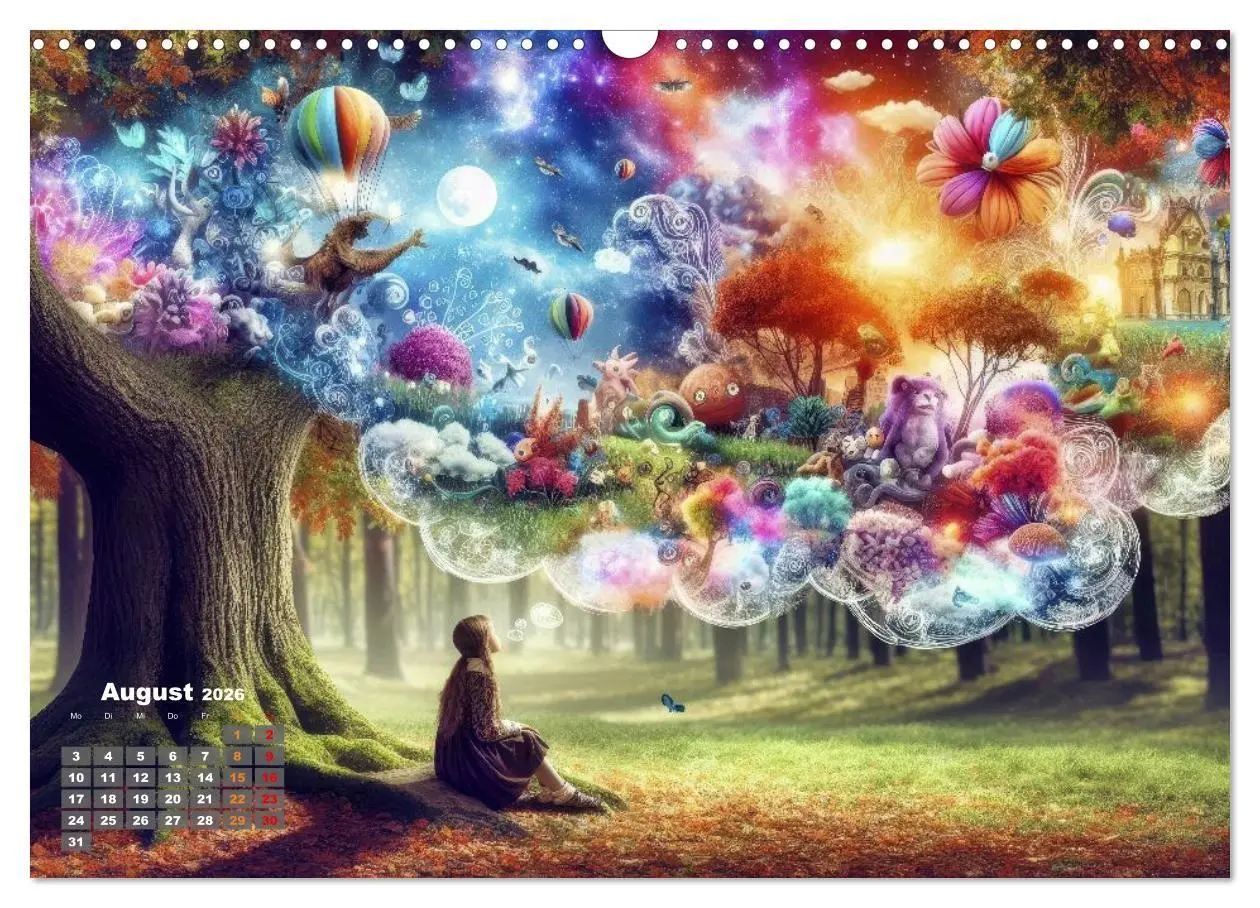 Bild: 9783516658811 | Fantasie und Science Fiction (Wandkalender 2026 DIN A3 quer),...