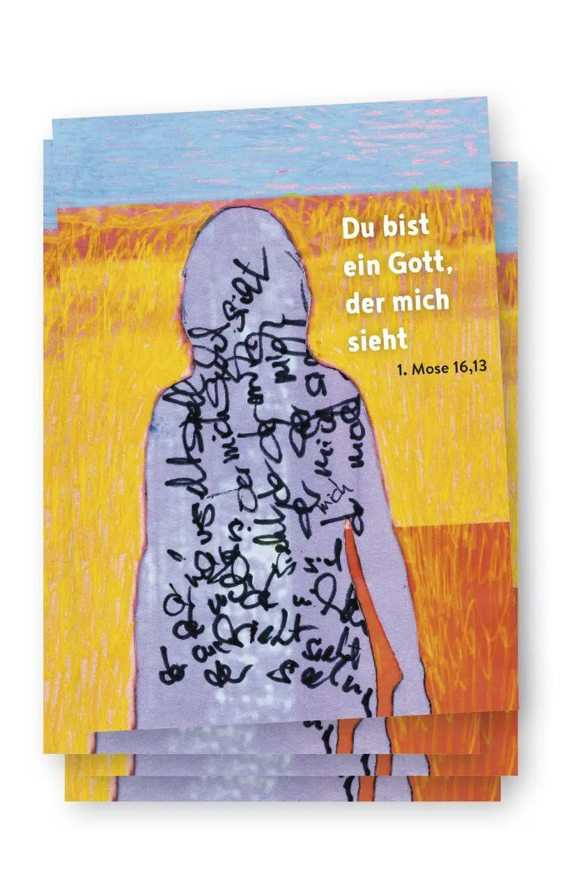 Cover: 9783761568811 | Postkarte zur Jahreslosung 2023 - 10er-Pack | Inge Heinicke-Baldauf