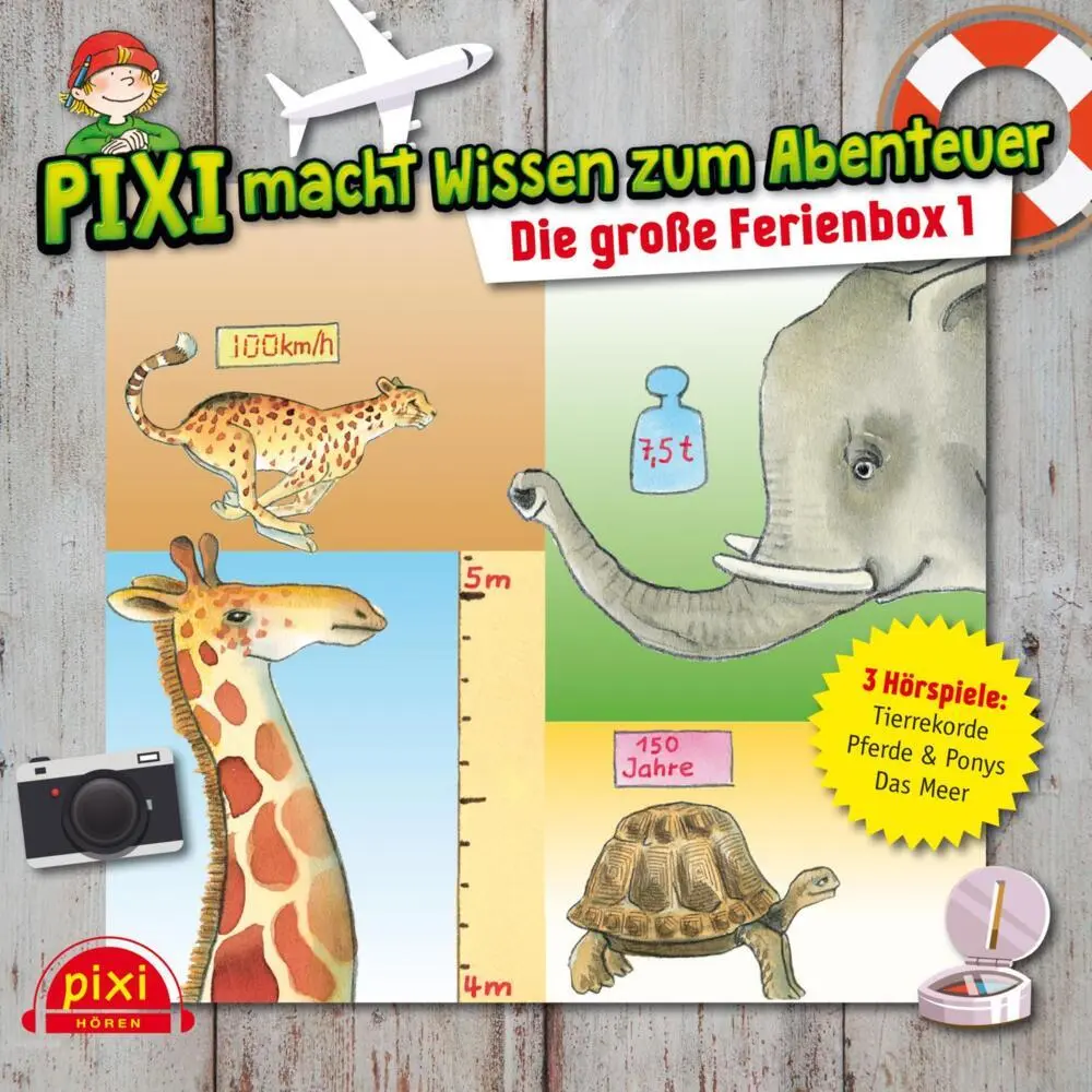 Cover: 9783867428811 | Pixi Wissen. Box.1, Audio-CD | Martin Baltscheit (u. a.) | 75 Min.