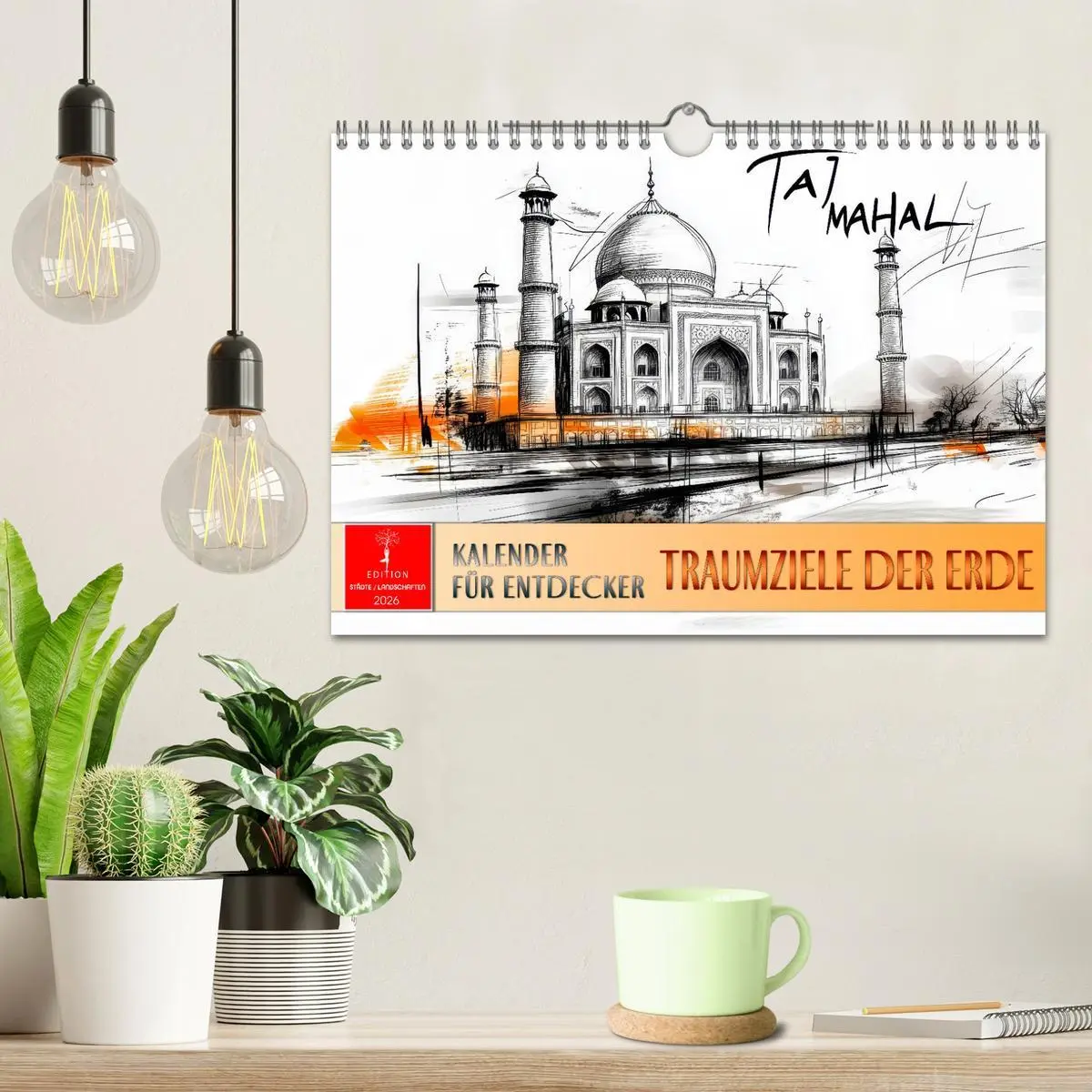 Bild: 9783457248911 | Traumziele der Erde - Kalender für Entdecker (Wandkalender 2026 DIN...