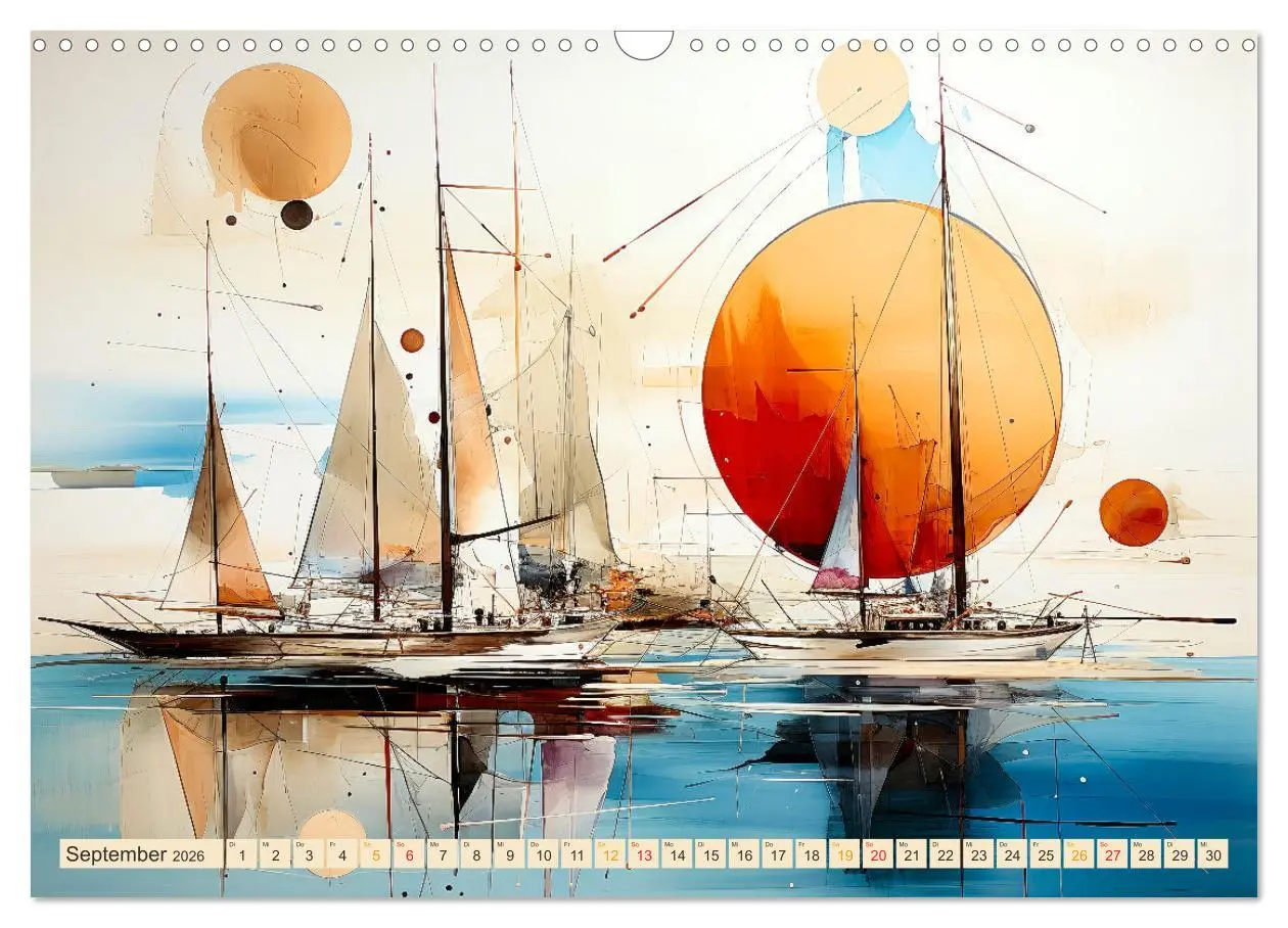 Bild: 9783457488911 | Segeln, der Traum beginnt (Wandkalender 2026 DIN A3 quer), CALVENDO...