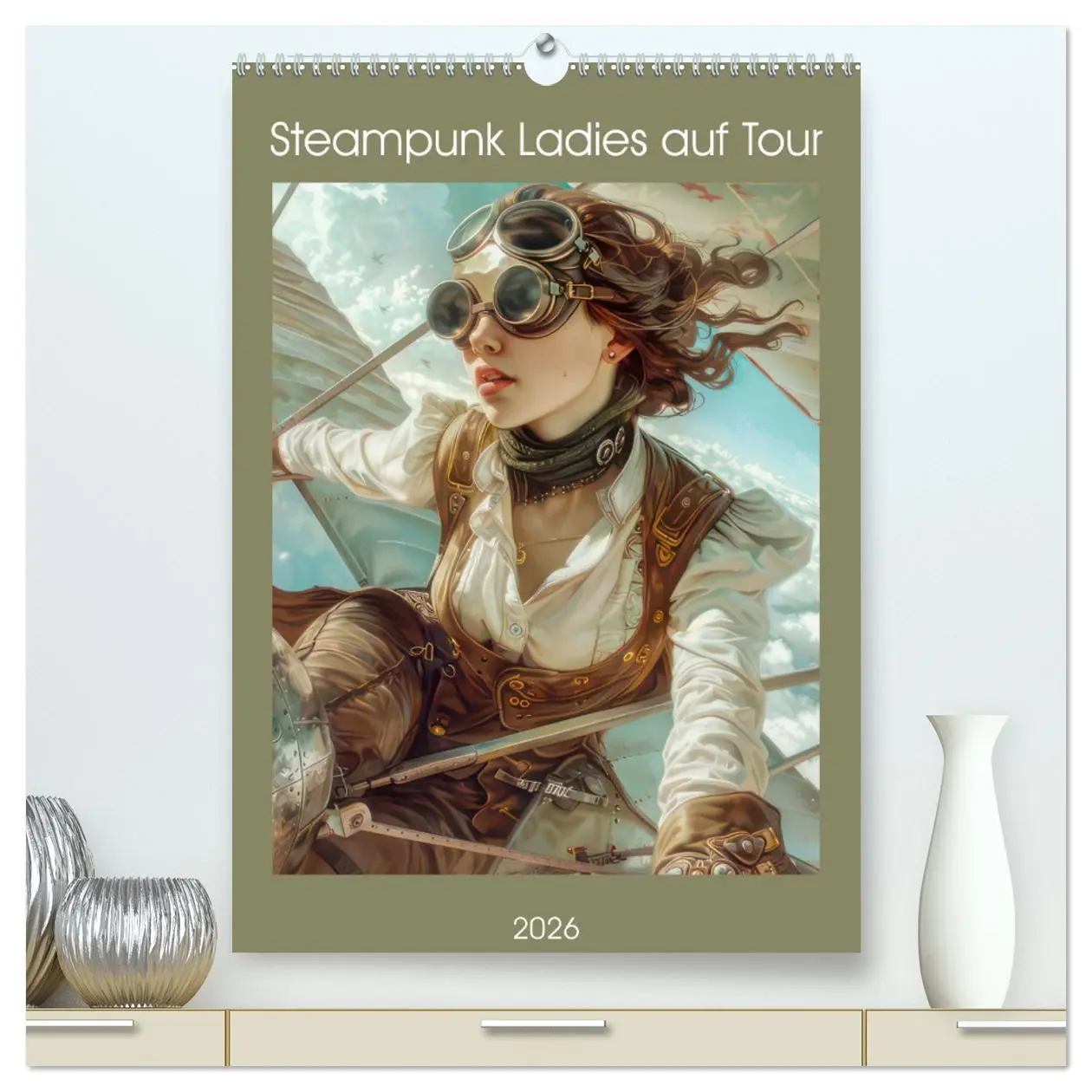 Cover: 9783516268911 | Steampunk Ladies auf Tour (hochwertiger Premium Wandkalender 2026...