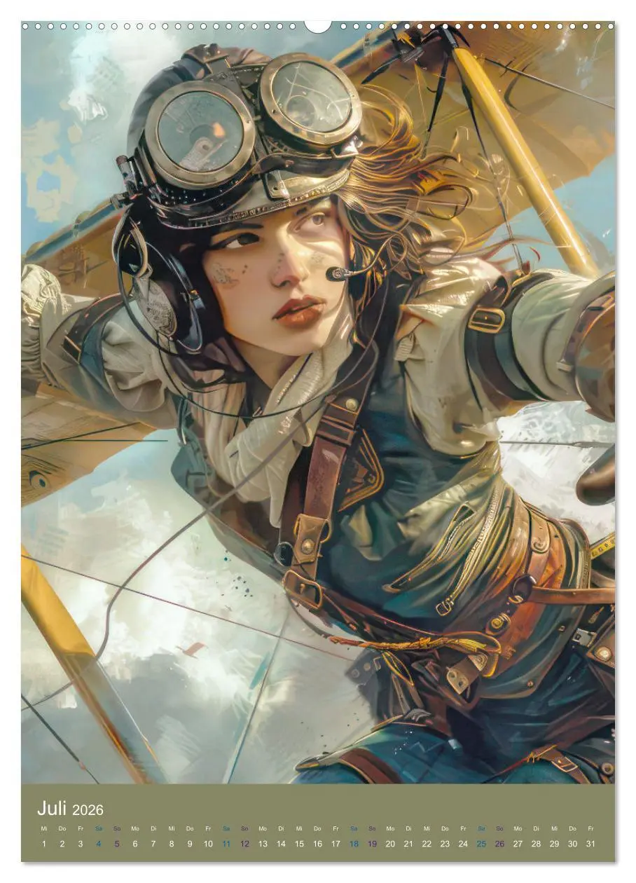 Bild: 9783516268911 | Steampunk Ladies auf Tour (hochwertiger Premium Wandkalender 2026...