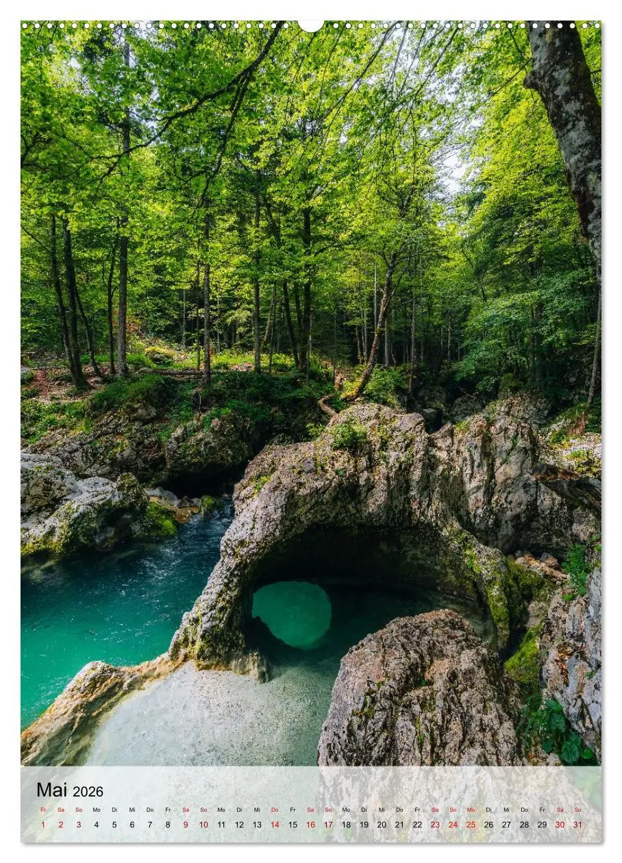 Bild: 9783516648911 | Slowenien - Frühlingsimpressionen (Wandkalender 2026 DIN A2 hoch),...