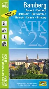 Cover: 9783899338911 | Bamberg (Amtliche Topographische Karte 1:25000) | Digitalisierung