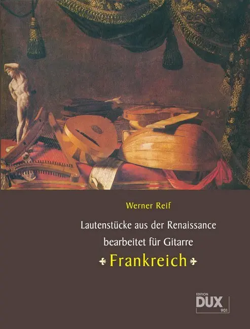 Cover: 4031658009011 | Lautenstücke der Renaissance, Frankreich, bearb. f. Gitarre | Reif