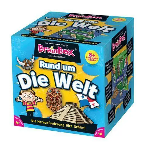Cover: 5025822949011 | BrainBox - Rund um die Welt | ab 1 Spieler | BrainBox | Spiel | Karten