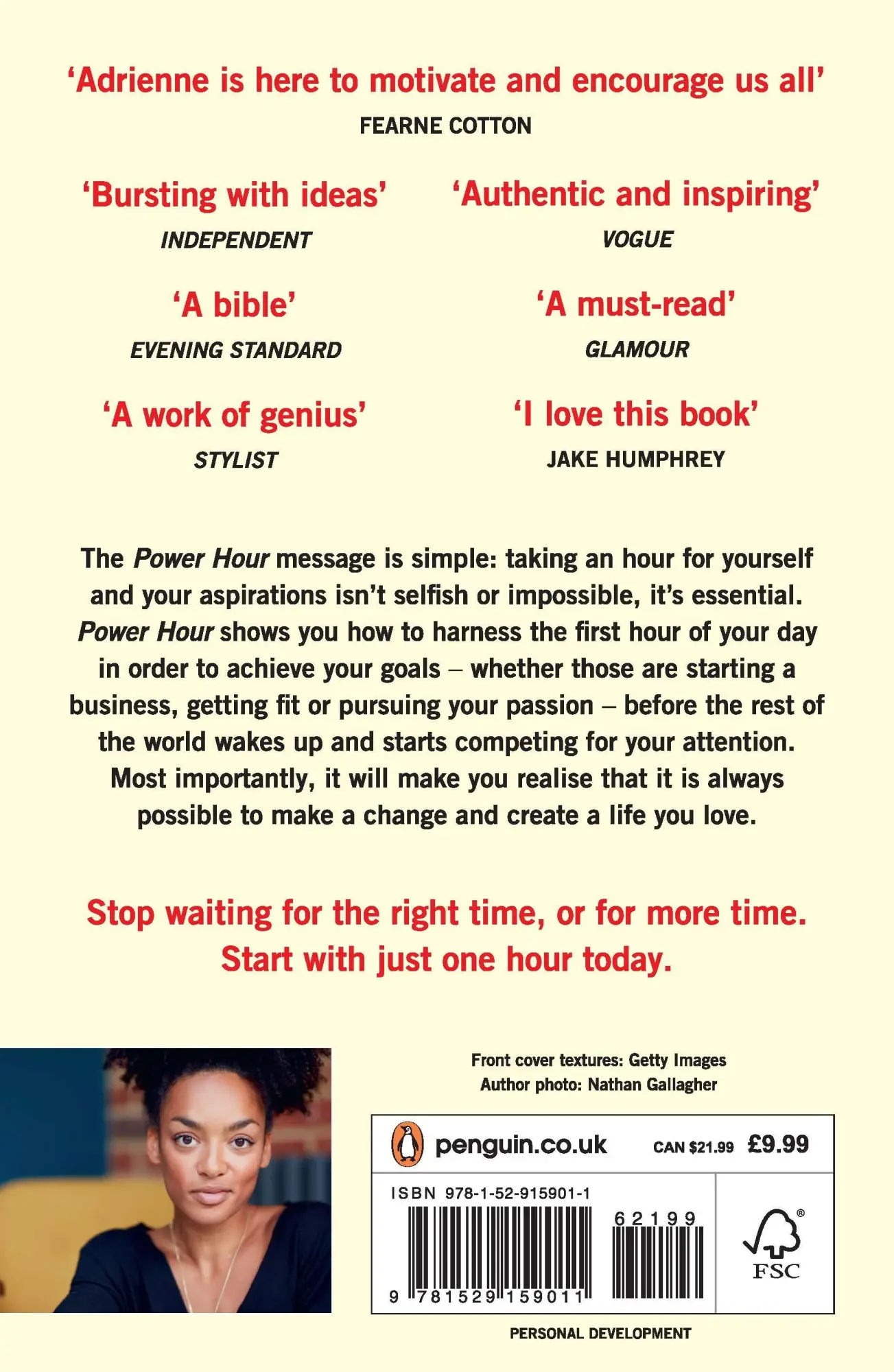 Rückseite: 9781529159011 | Power Hour: How to Focus on Your Goals and Create a Life You Love