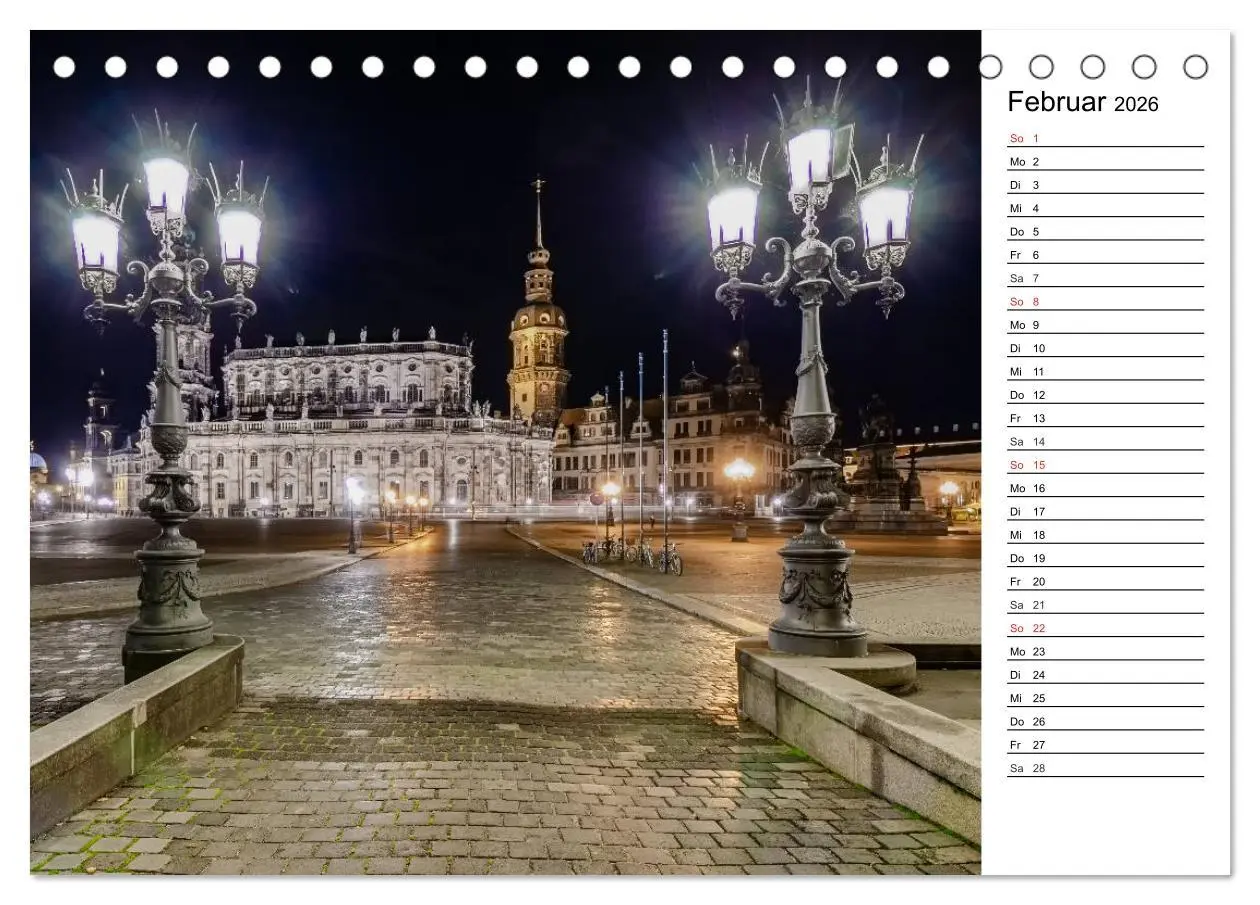 Bild: 9783457689011 | Barockstadt Dresden (Tischkalender 2026 DIN A5 quer), CALVENDO...