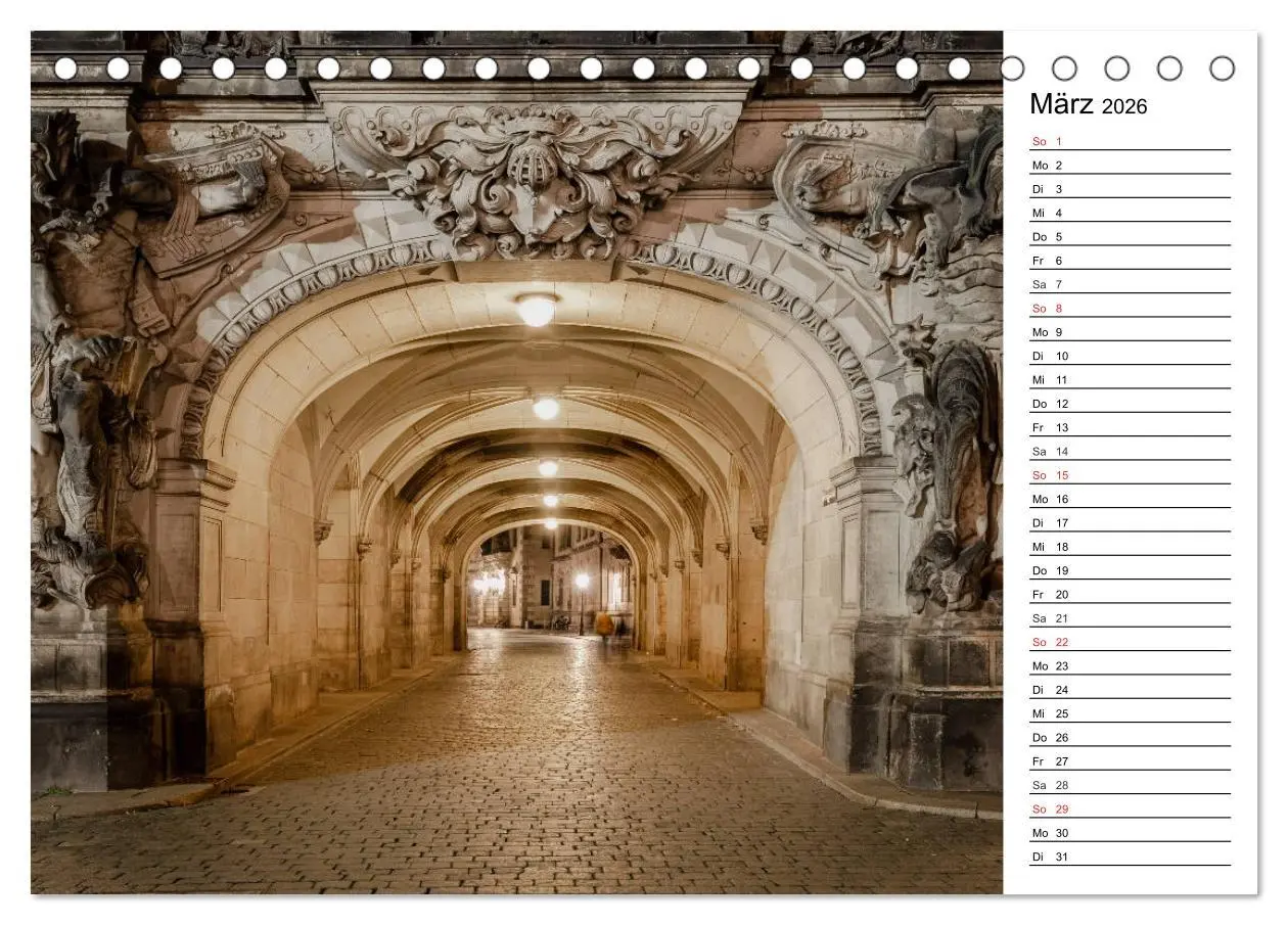 Bild: 9783457689011 | Barockstadt Dresden (Tischkalender 2026 DIN A5 quer), CALVENDO...