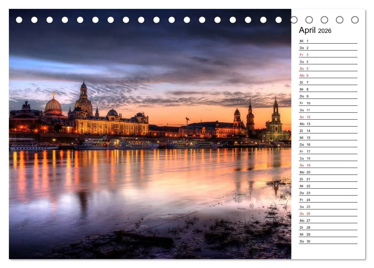 Bild: 9783457689011 | Barockstadt Dresden (Tischkalender 2026 DIN A5 quer), CALVENDO...