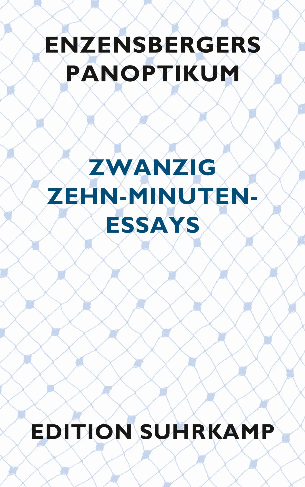 Cover: 9783518069011 | Enzensbergers Panoptikum | Zwanzig Zehn-Minuten-Essays | Enzensberger