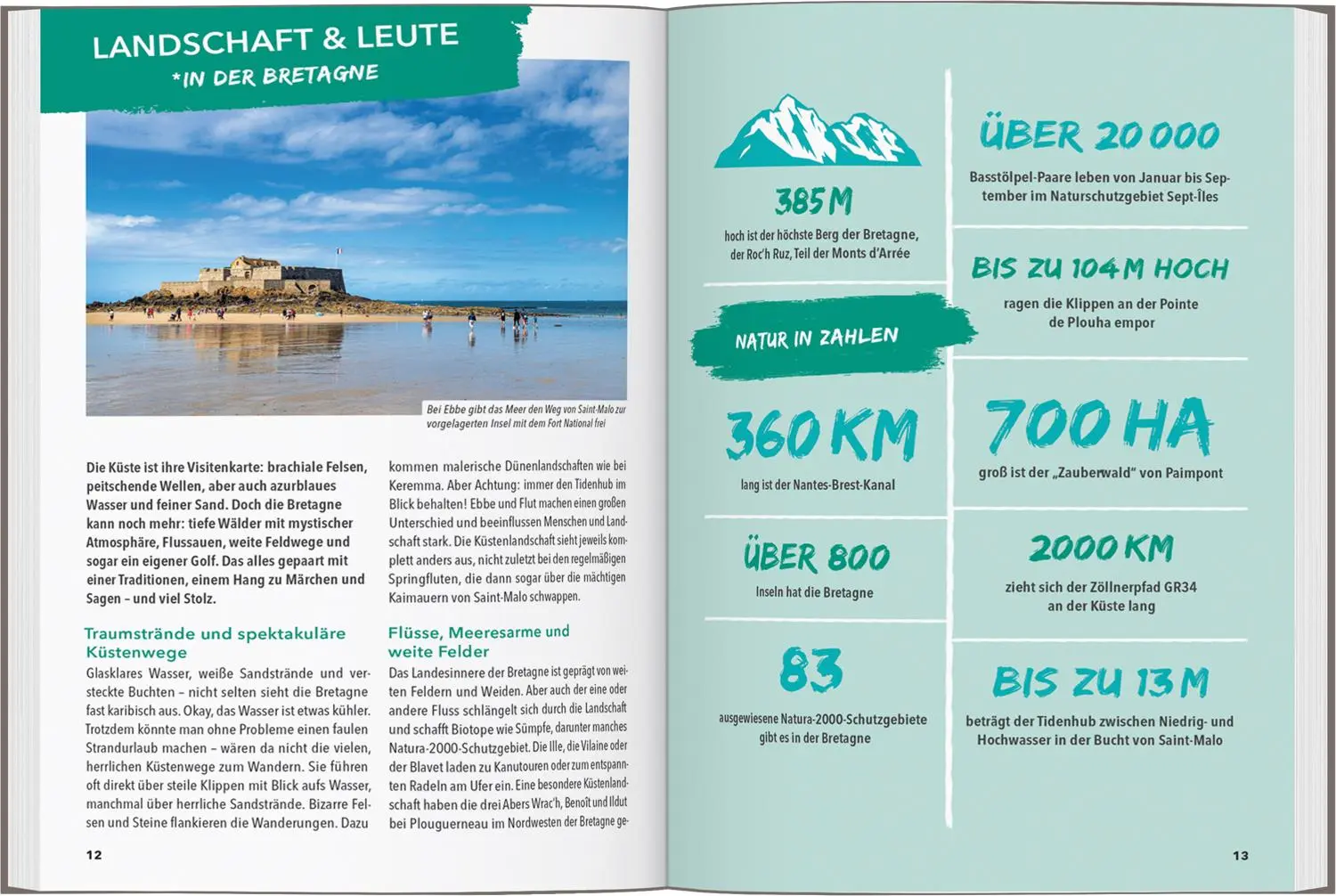 Bild: 9783575019011 | MARCO POLO OUTDOOR GUIDE Reiseführer Bretagne | Leon Ginzel | Buch