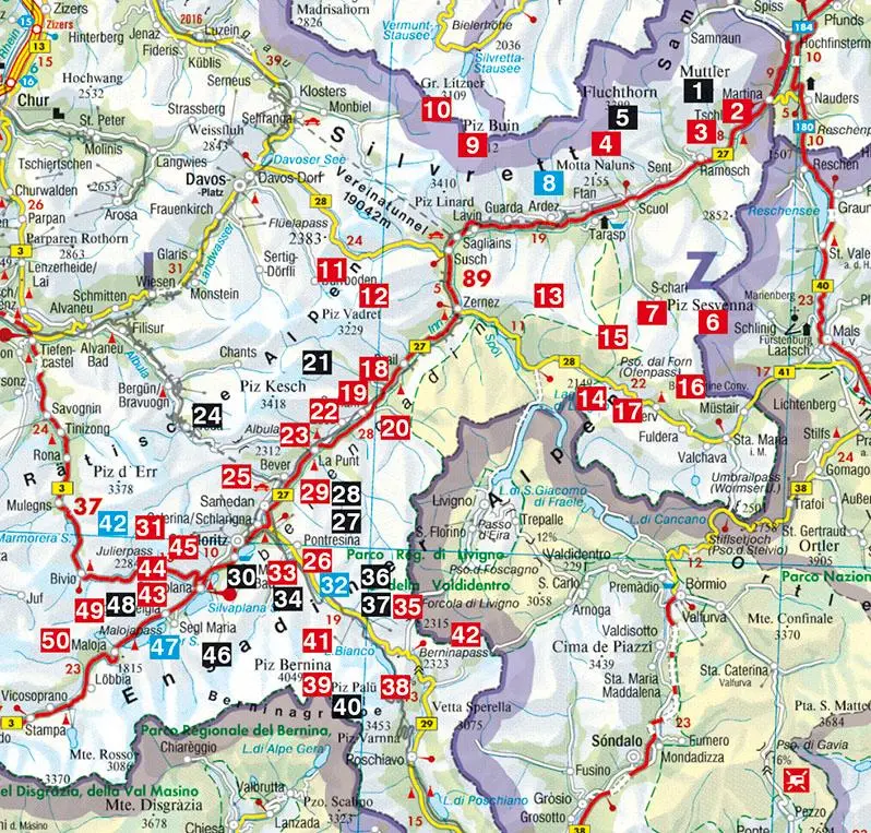 Bild: 9783763359011 | Engadin | Rudolf Weiss (u. a.) | Taschenbuch | Rother Skitourenführer