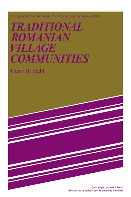 Cover: 9780521089111 | Traditional Romanian Village Communities | Henri H. Stahl | Buch