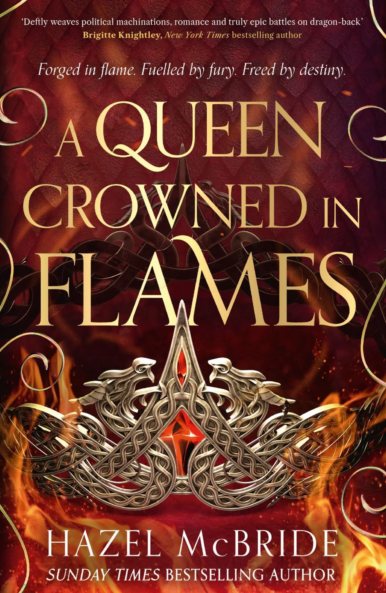 Cover: 9781408749111 | A Queen Crowned in Flames | Hazel McBride | Taschenbuch | Englisch