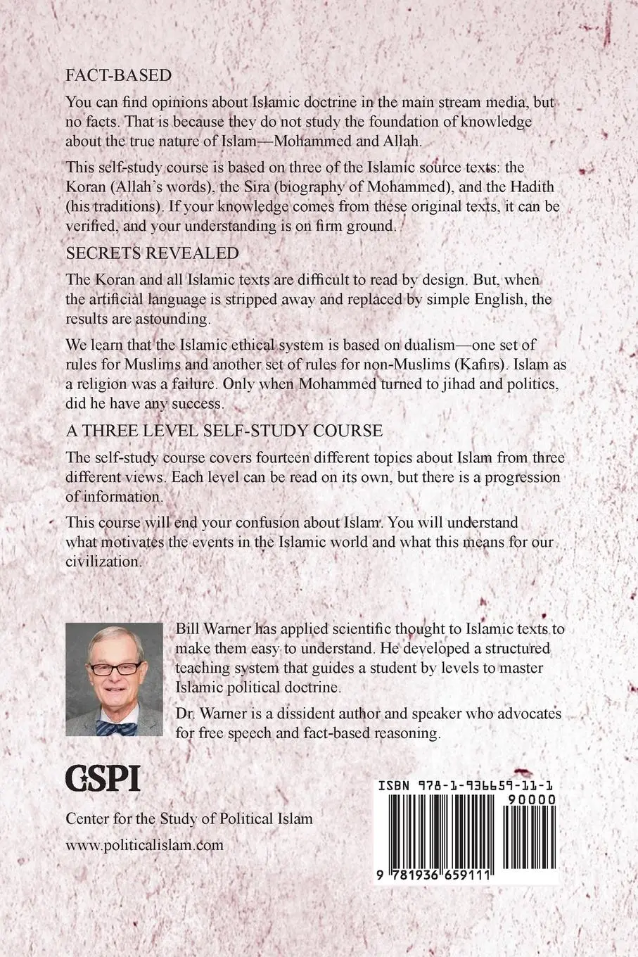 Rückseite: 9781936659111 | A Self-Study Course on Political Islam, Level 3 | Bill Warner | Buch