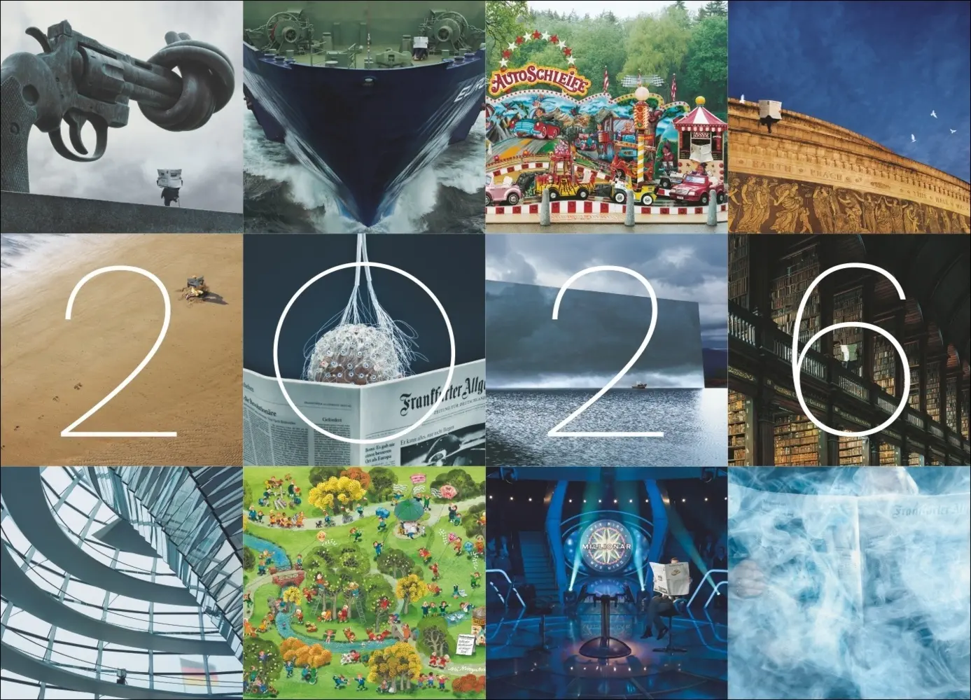 Cover: 9783756419111 | F.A.Z. Kalender 2026 | Kalender | 14 S. | Deutsch | 2026 | Heye