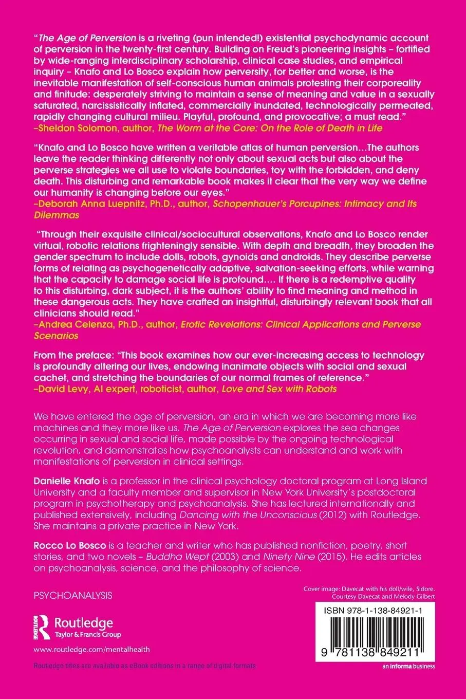 Rückseite: 9781138849211 | The Age of Perversion | Danielle Knafo (u. a.) | Taschenbuch | 2016