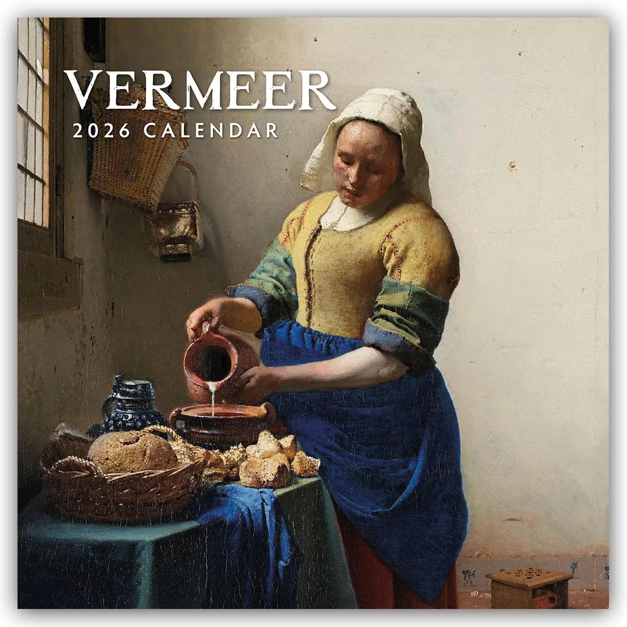 Cover: 9781804429211 | Vermeer 2026 Square Wall Calendar | Red Robin | Taschenbuch | 16 S.