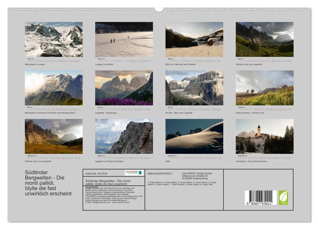 Bild: 9783457979211 | Südtiroler Bergwelten - Die monti pallidi, Idylle die fast...