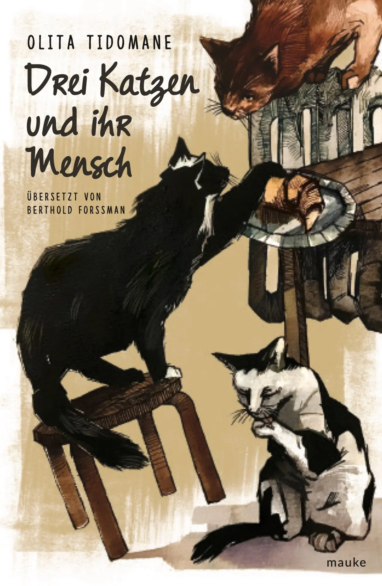 Cover: 9783948259211 | Drei Katzen und ihr Mensch | Olita Tidomane | Buch | 216 S. | Deutsch