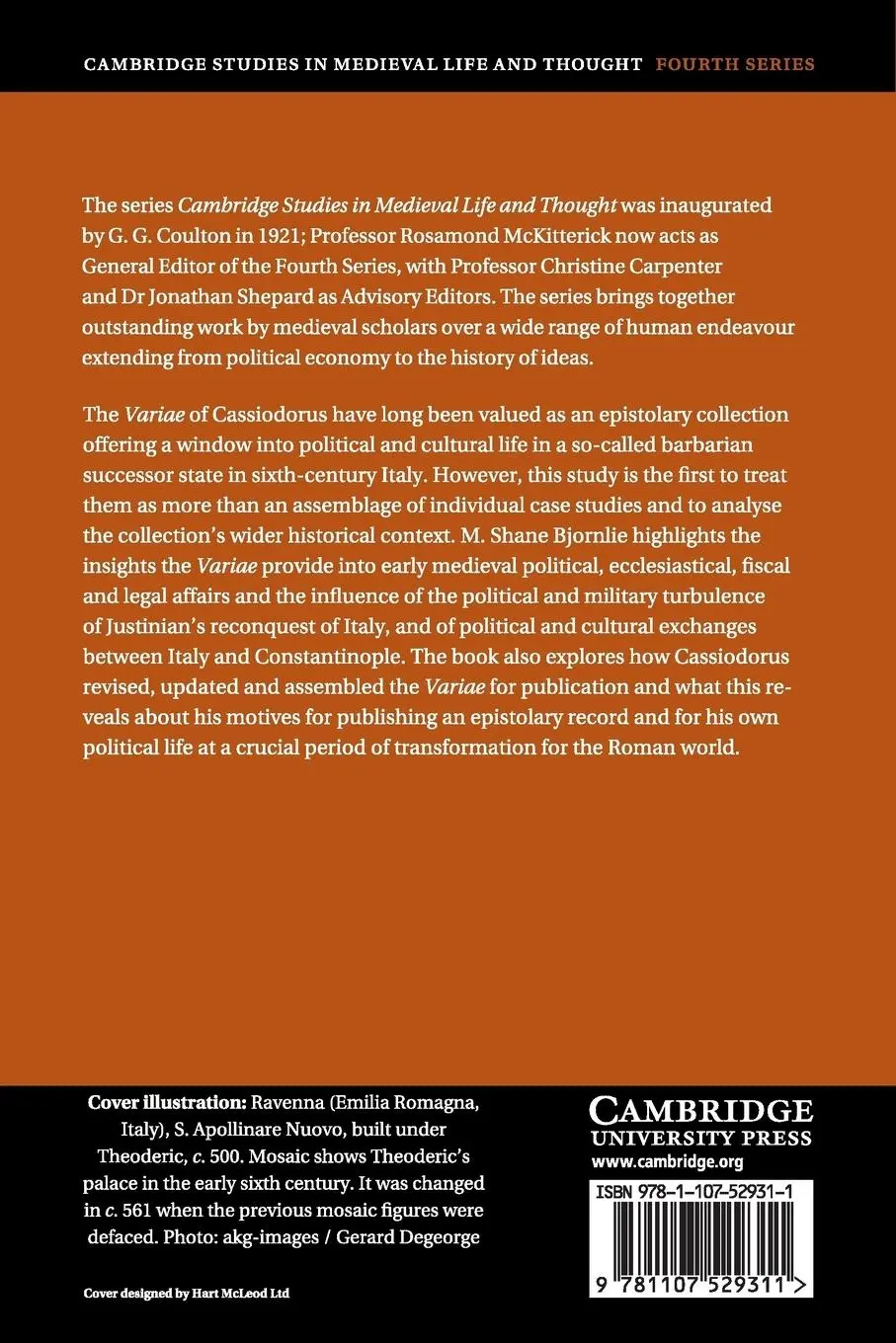 Rückseite: 9781107529311 | Politics and Tradition Between Rome, Ravenna and Constantinople | Buch