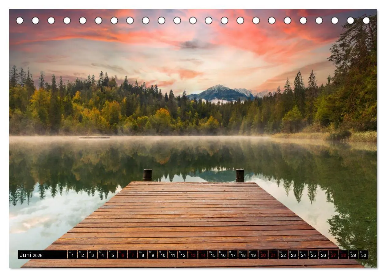 Bild: 9783457659311 | Alpen - Schweiz und Vorarlberg (Tischkalender 2026 DIN A5 quer),...