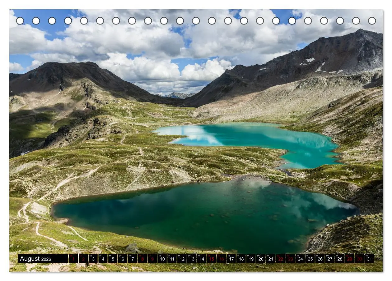 Bild: 9783457659311 | Alpen - Schweiz und Vorarlberg (Tischkalender 2026 DIN A5 quer),...