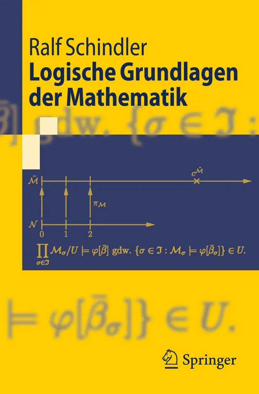 Cover: 9783540959311 | Logische Grundlagen der Mathematik | Ralf Schindler | Taschenbuch | x