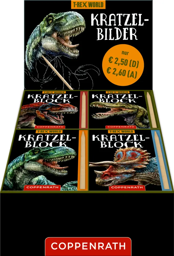 Cover: 9783649649311 | Kratzelbilder (T-Rex World) | Raimund Frey | Taschenbuch | 24 S.