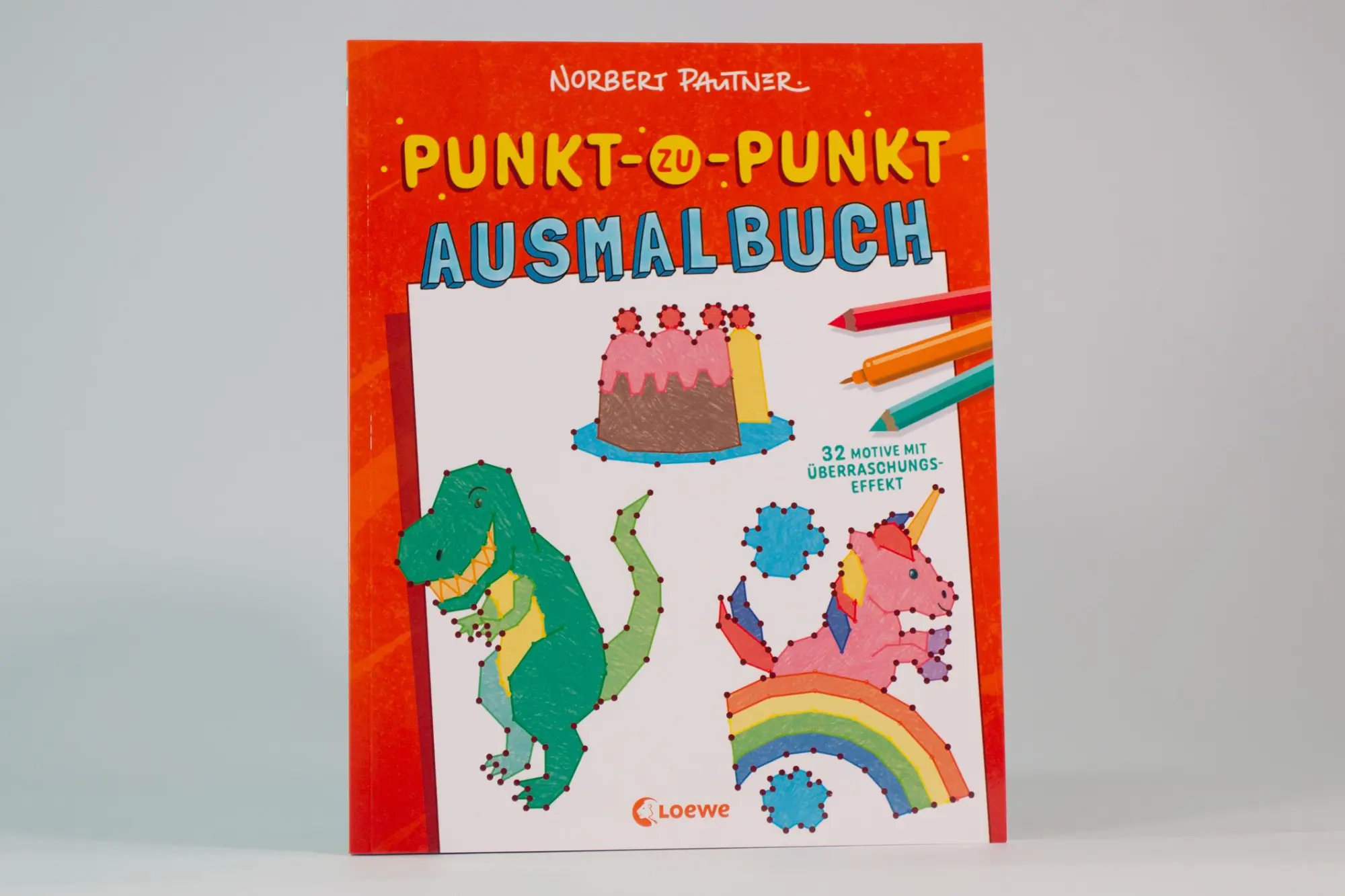 Bild: 9783743219311 | Punkt-zu-Punkt-Ausmalbuch (orange) | Norbert Pautner | Taschenbuch