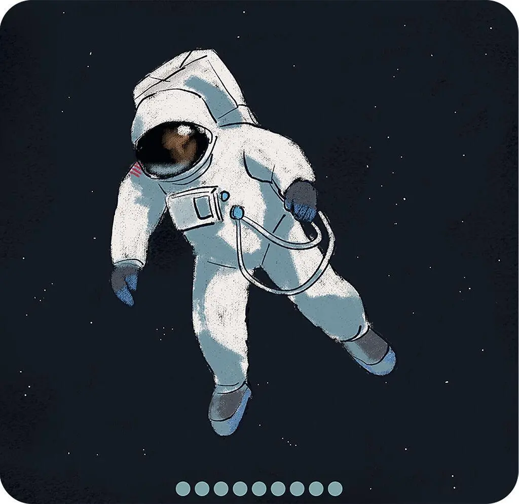 Bild: 4033477909411 | Blitz Zebra Astronaut | Das Wortkettenspiel | Hubert Warter | Spiel