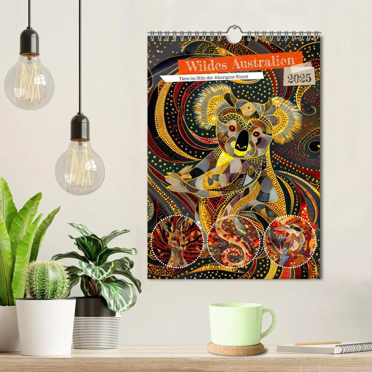 Bild: 9783457199411 | Wildes Australien - Tiere im Stile der Aborigine-Kunst...