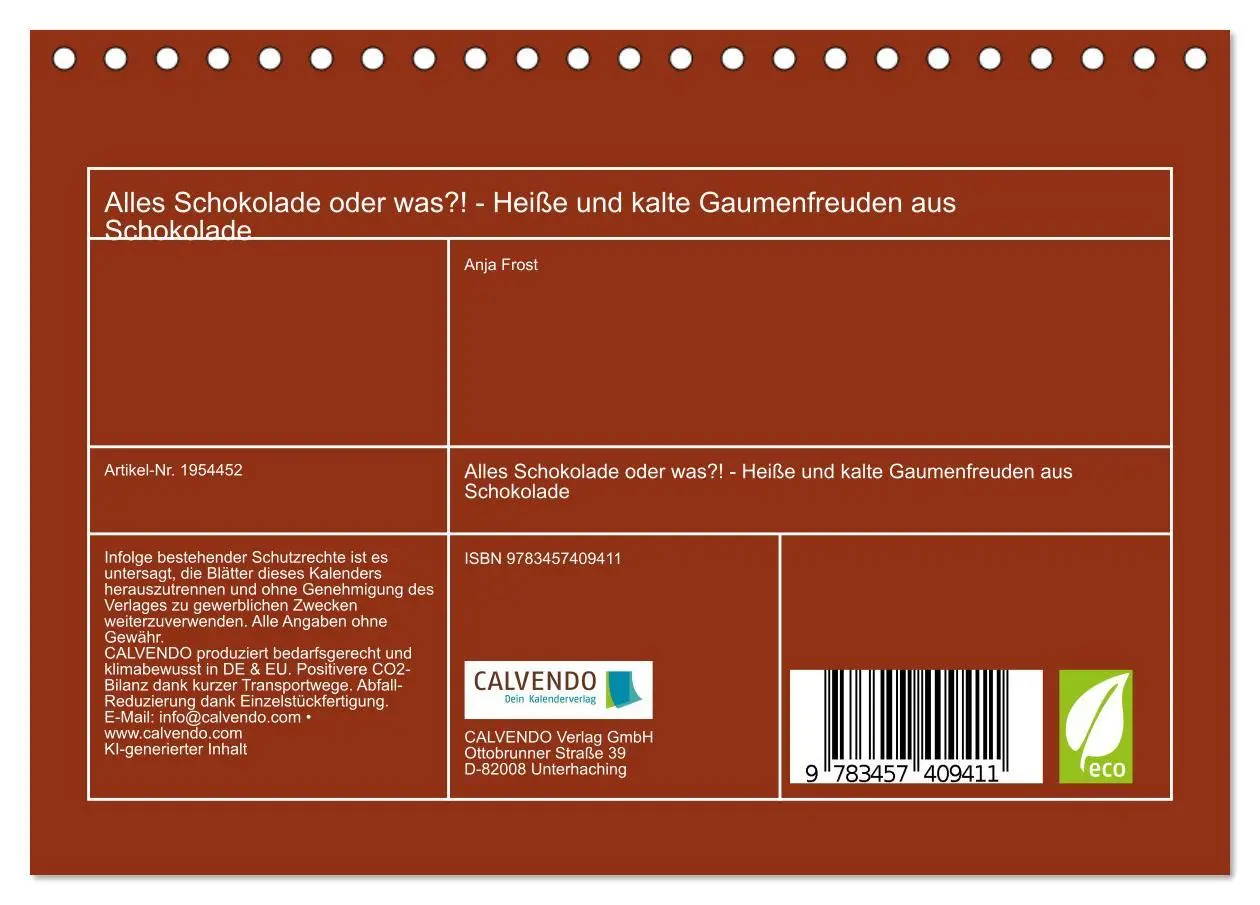 Bild: 9783457409411 | Alles Schokolade oder was?! - Heiße und kalte Gaumenfreuden aus...