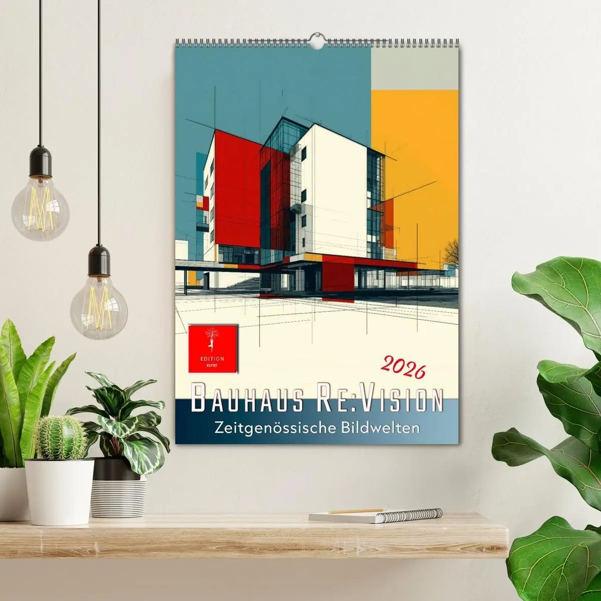 Bild: 9783516739411 | Bauhaus Re:Vision (Wandkalender 2026 DIN A2 hoch), CALVENDO...