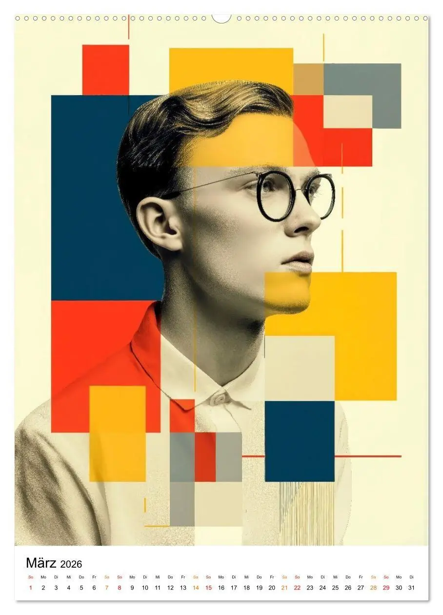 Bild: 9783516739411 | Bauhaus Re:Vision (Wandkalender 2026 DIN A2 hoch), CALVENDO...